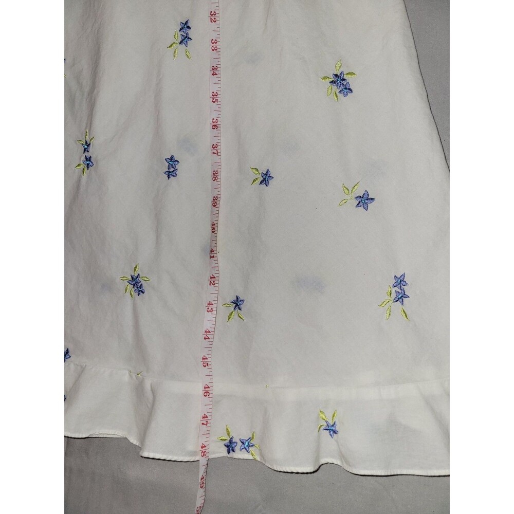 Y2K Victorias Secret Floral Long Slip Dress Large Cottagecore Coquette Prairie - Picture 13 of 16
